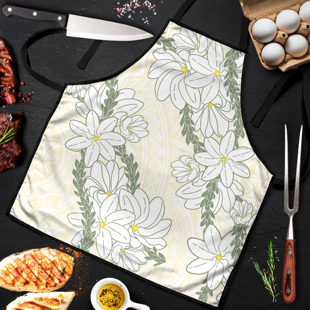 Ia Orana Tahiti Tiare Apron Lemon Yellow Lei - Polynesian Pride