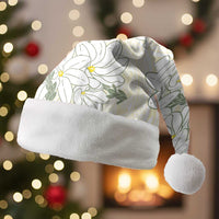 Ia Orana Tahiti Tiare Christmas Santa Hat Lemon Yellow Lei LT7 Without Fur Lemon - Polynesian Pride