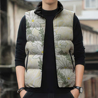 Ia Orana Tahiti Tiare Sleeveless Puffer Jacket Lemon Yellow Lei LT7 - Polynesian Pride