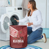 Mate Ma'a Tonga Ngatu Laundry Basket Kainga - Sipi Tau LT7 - Polynesian Pride