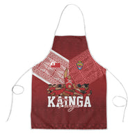 Mate Ma'a Tonga Ngatu Apron Kainga - Sipi Tau LT7 Red - Polynesian Pride