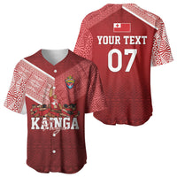 Mate Ma'a Tonga Custom Ngatu Baseball Jersey Kainga - Sipi Tau LT7 - Polynesian Pride