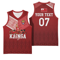 Mate Ma'a Tonga Custom Ngatu Basketball Jersey Kainga - Sipi Tau LT7 - Polynesian Pride