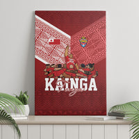 Mate Ma'a Tonga Ngatu Canvas Wall Art Kainga - Sipi Tau LT7 - Polynesian Pride