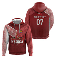 Mate Ma'a Tonga Custom Ngatu Hoodie Kainga - Sipi Tau LT7 - Polynesian Pride
