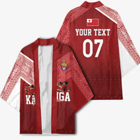 Mate Ma'a Tonga Custom Ngatu Kimono Kainga - Sipi Tau LT7 - Polynesian Pride