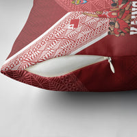 Mate Ma'a Tonga Ngatu Pillow Cover Kainga - Sipi Tau LT7 - Polynesian Pride