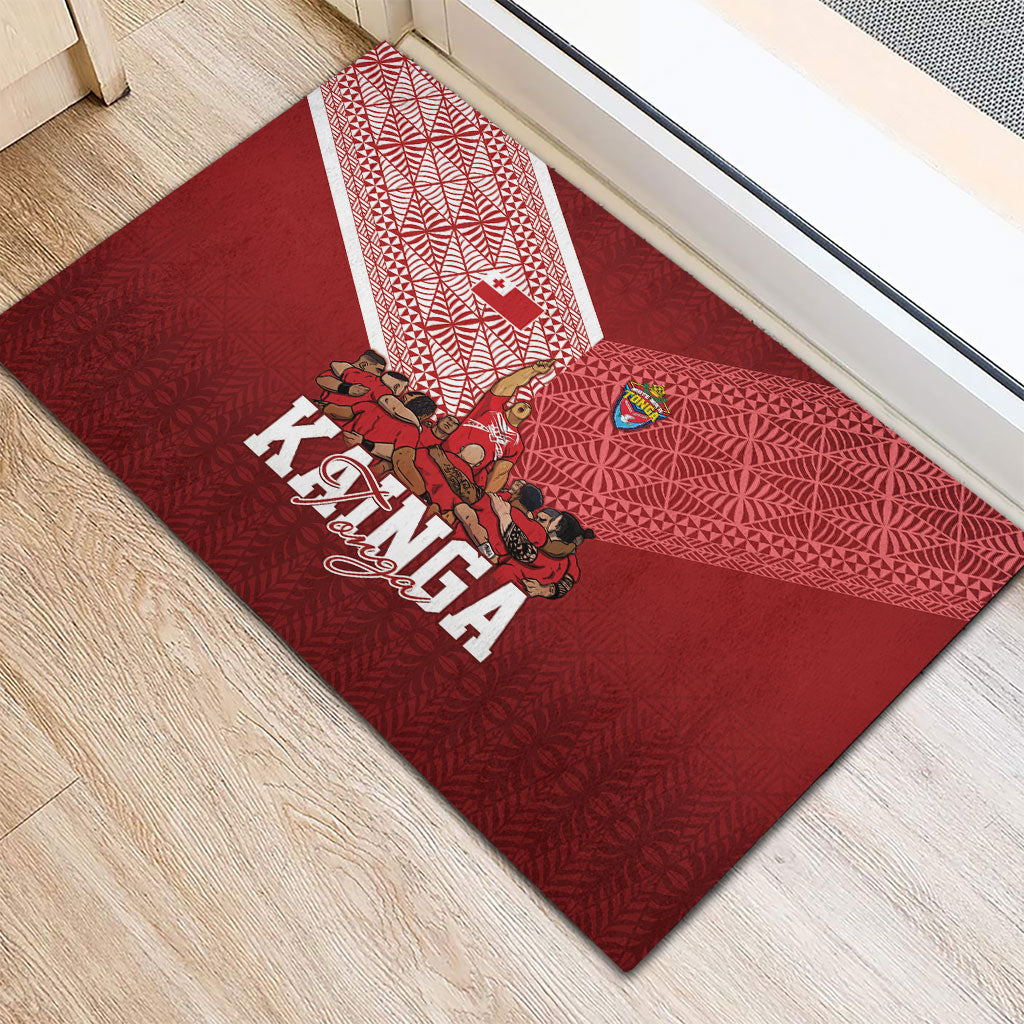 Mate Ma'a Tonga Ngatu Rubber Doormat Kainga - Sipi Tau LT7 - Polynesian Pride