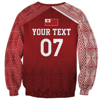 Mate Ma'a Tonga Custom Ngatu Sweatshirt Kainga - Sipi Tau LT7 - Polynesian Pride