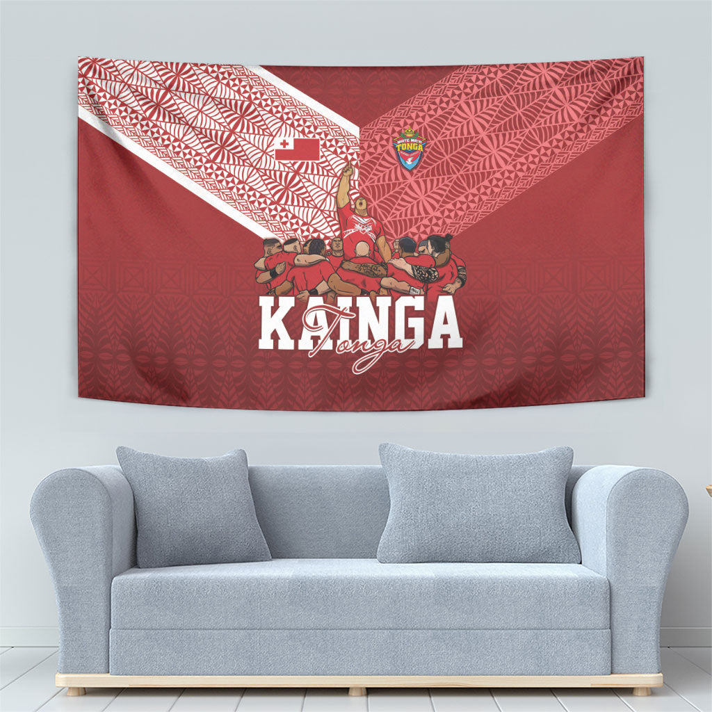 Mate Ma'a Tonga Ngatu Tapestry Kainga - Sipi Tau LT7 - Polynesian Pride