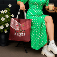 Mate Ma'a Tonga Ngatu Tote Bag Kainga - Sipi Tau LT7 - Polynesian Pride