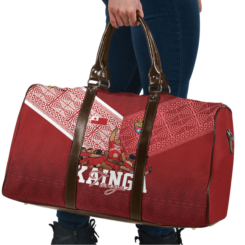 Mate Ma'a Tonga Ngatu Travel Bag Kainga - Sipi Tau LT7 - Polynesian Pride