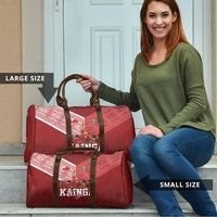 Mate Ma'a Tonga Ngatu Travel Bag Kainga - Sipi Tau LT7 - Polynesian Pride