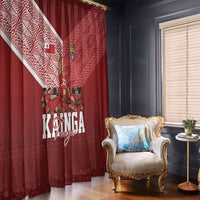 Mate Ma'a Tonga Ngatu Window Curtain Kainga - Sipi Tau LT7 - Polynesian Pride