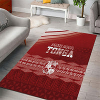 Mate Ma'a Tonga Area Rug Basic Ngatu Kupesi Motif LT7 - Polynesian Pride