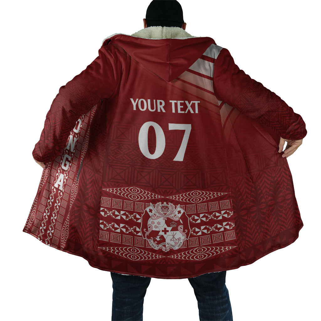 Mate Ma'a Tonga Custom Cloak Basic Ngatu Kupesi Motif LT7 - Polynesian Pride