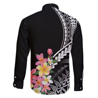 AAPI Heritage Month Family Matching Off Shoulder Short Dress and Hawaiian Shirt Kanaka Hawaii Plumeria LT7 - Polynesian Pride