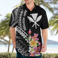 AAPI Heritage Month Hawaiian Shirt Kanaka Hawaii Plumeria LT7 - Polynesian Pride