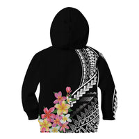 AAPI Heritage Month Kid Hoodie Kanaka Hawaii Plumeria LT7 - Polynesian Pride