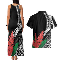 AAPI Heritage Month Couples Matching Tank Maxi Dress and Hawaiian Shirt Samoa Teuila LT7 - Polynesian Pride