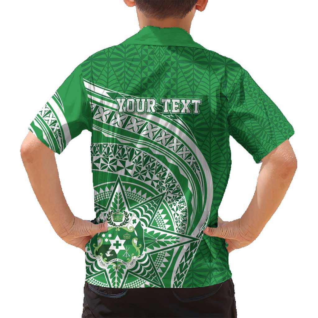 Tonga Liahona High School Personalized Family Matching Off Shoulder Maxi Dress and Hawaiian Shirt Ngatu Tokelaufeletoa Motifs LT7 - Polynesian Pride