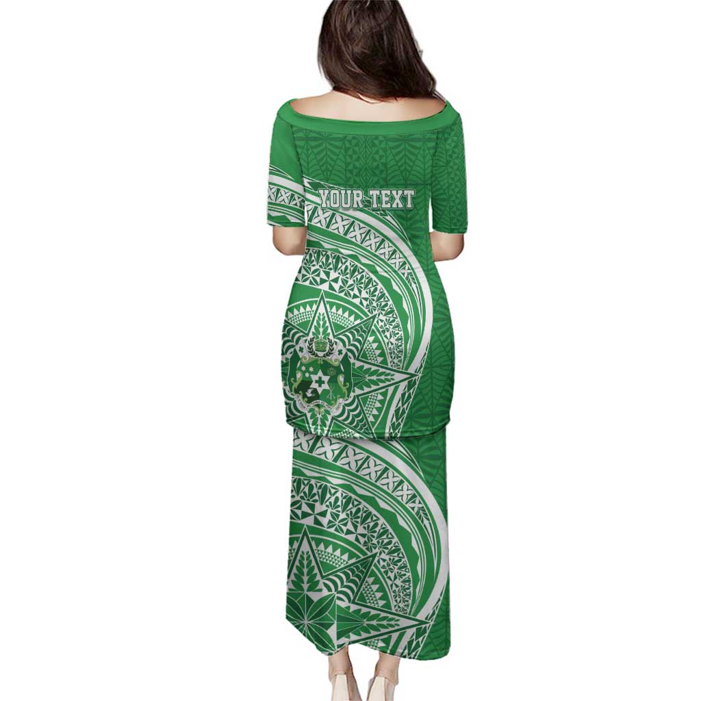 Tonga Liahona High School Personalized Family Matching Puletasi and Hawaiian Shirt Ngatu Tokelaufeletoa Motifs LT7 - Polynesian Pride