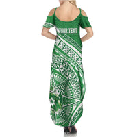 Tonga Liahona High School Personalized Family Matching Summer Maxi Dress and Hawaiian Shirt Ngatu Tokelaufeletoa Motifs LT7 - Polynesian Pride