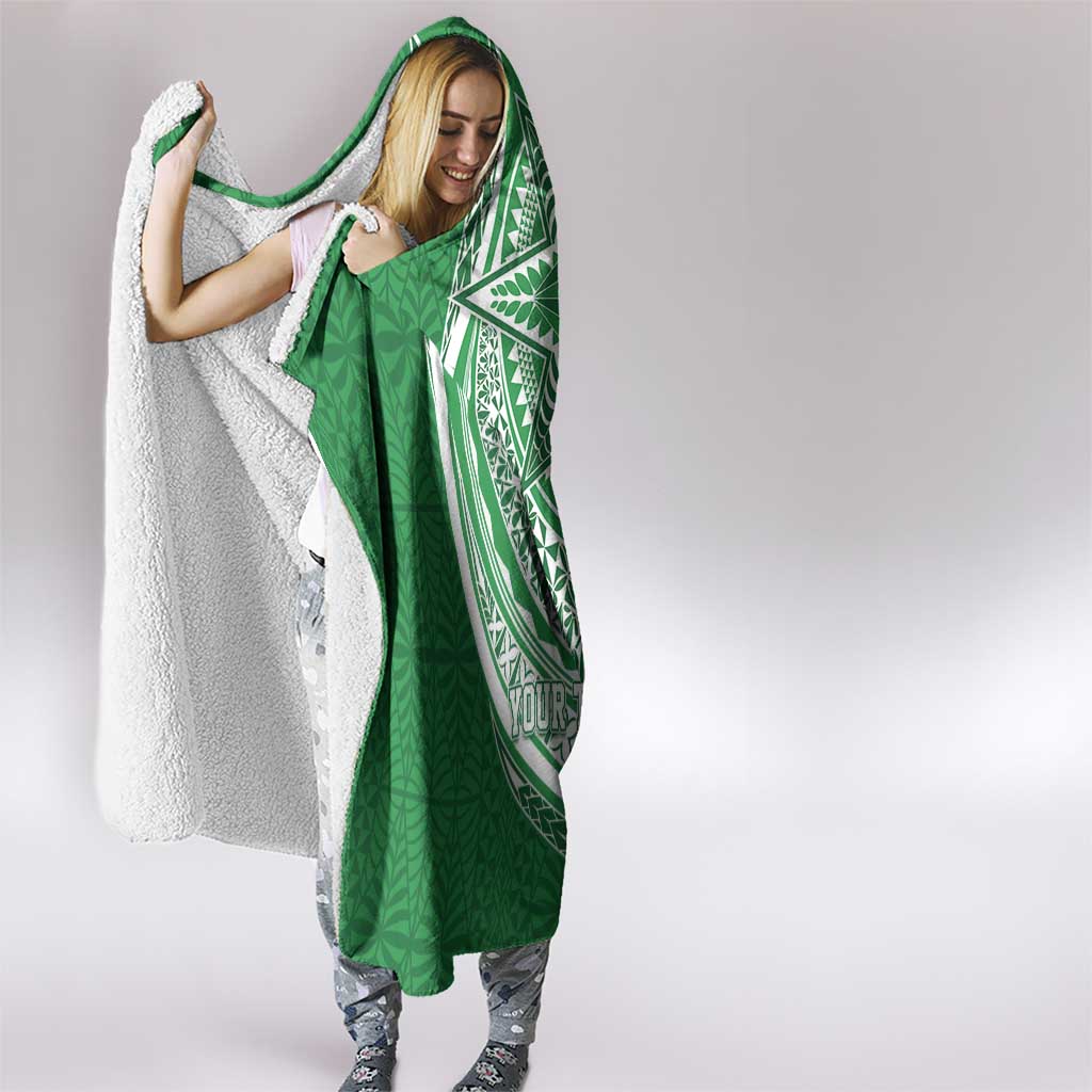 Tonga Liahona High School Personalized Hooded Blanket Ngatu Tokelaufeletoa Motifs