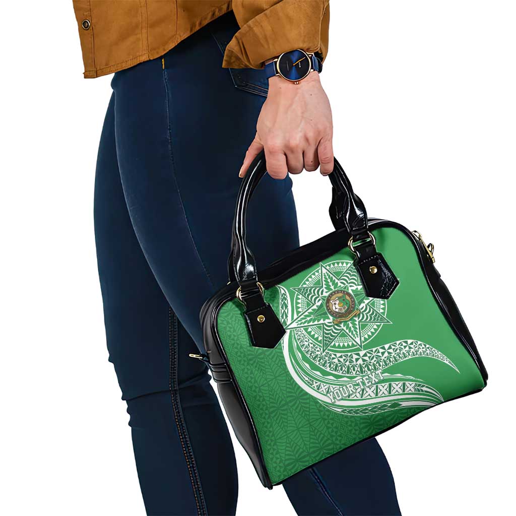 Tonga Liahona High School Personalized Shoulder Handbag Ngatu Tokelaufeletoa Motifs