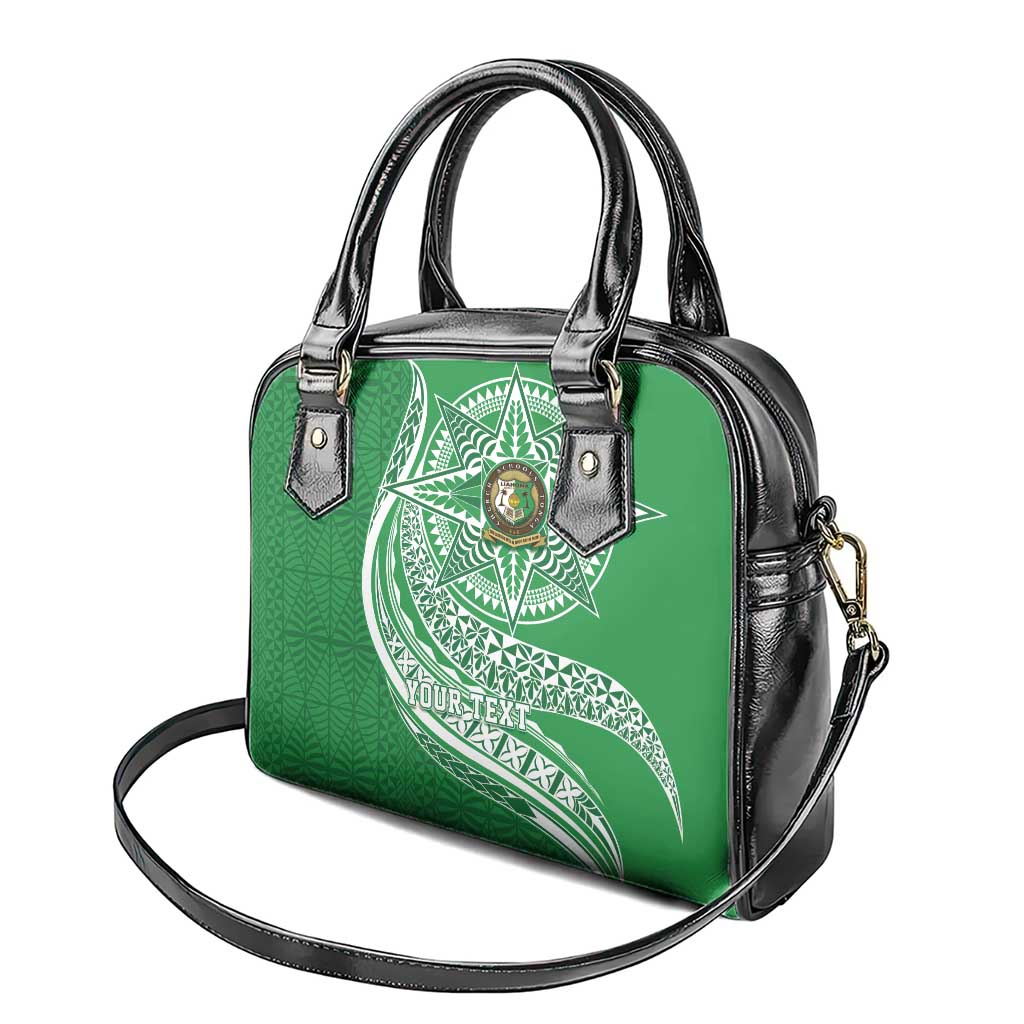Tonga Liahona High School Personalized Shoulder Handbag Ngatu Tokelaufeletoa Motifs