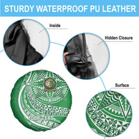 Tonga Liahona High School Personalized Spare Tire Cover Ngatu Tokelaufeletoa Motifs