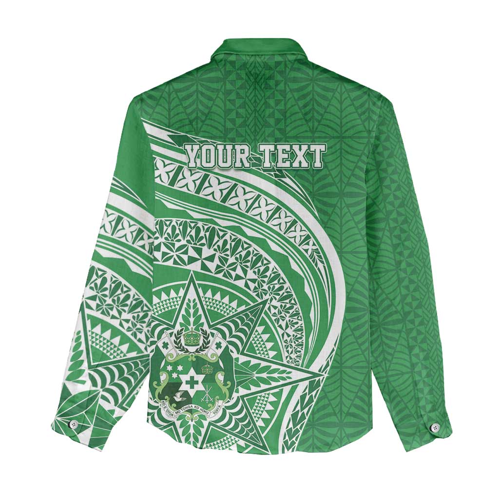 Tonga Liahona High School Personalized Women Casual Shirt Ngatu Tokelaufeletoa Motifs LT7 - Polynesian Pride