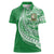 Tonga Liahona High School Personalized Women Polo Shirt Ngatu Tokelaufeletoa Motifs