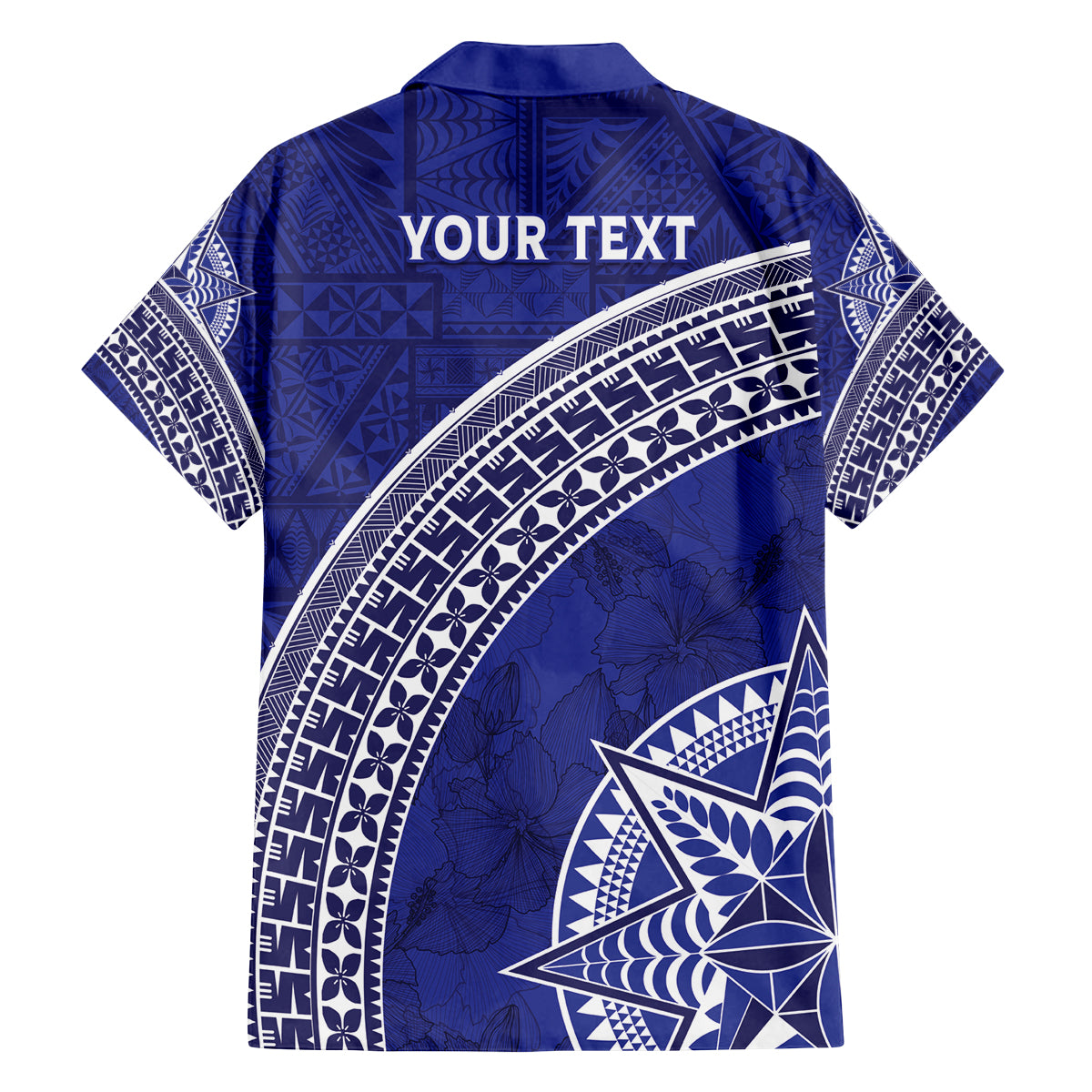 Tupou College Toloa Family Matching Off The Shoulder Long Sleeve Dress and Hawaiian Shirt Ngatu Tapa Mix Style LT7 - Polynesian Pride