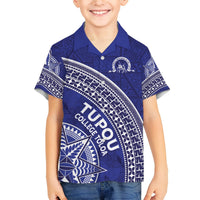 Tupou College Toloa Hawaiian Shirt Ngatu Tapa Mix Style
