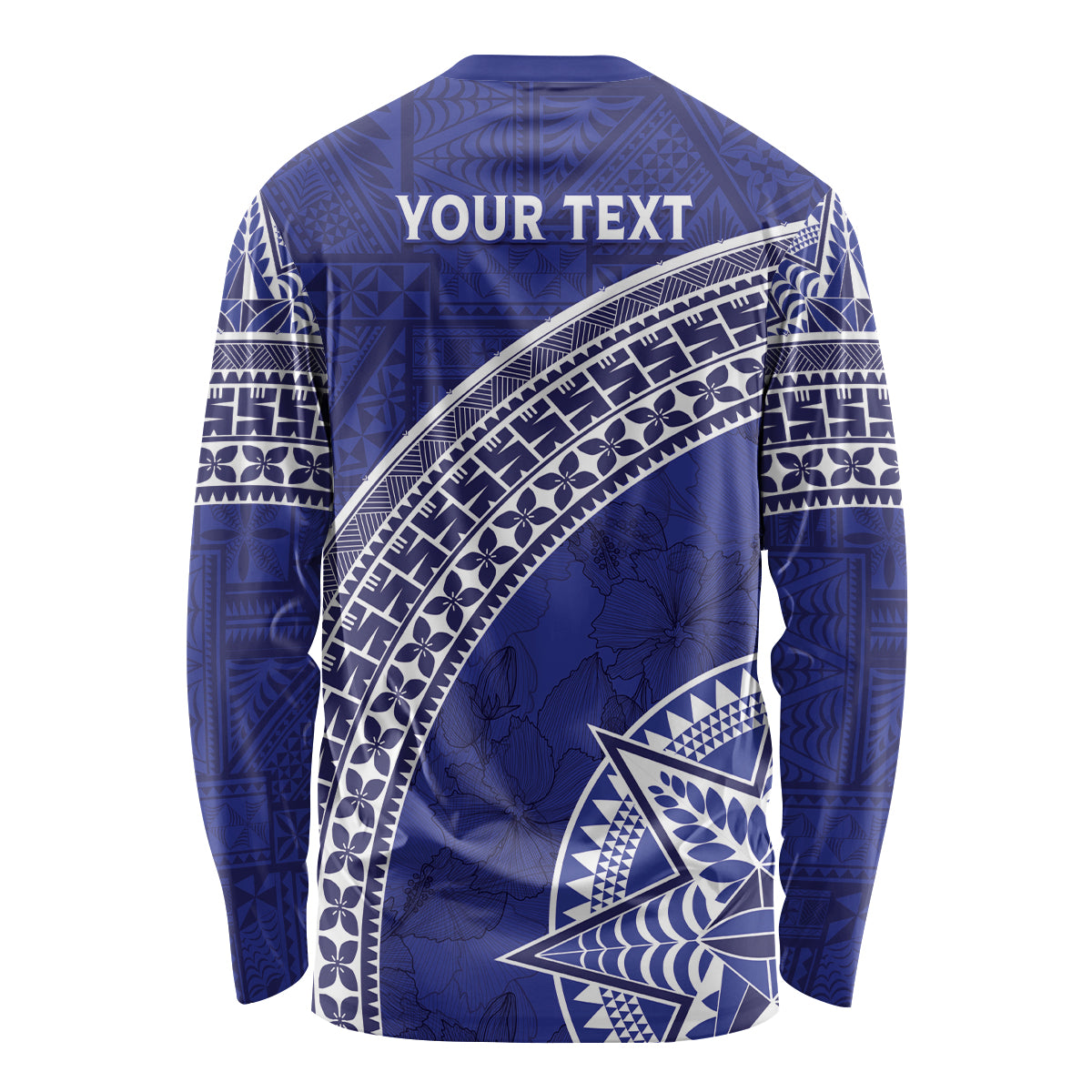 Tupou College Toloa Long Sleeve Shirt Ngatu Tapa Mix Style LT7 - Polynesian Pride