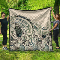 Aloha Hawaii Tapa Quilt Summer Green Hawaiian Ipu LT7 - Polynesian Pride