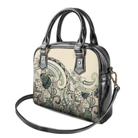 Aloha Hawaii Tapa Shoulder Handbag Summer Green Hawaiian Ipu - Polynesian Pride