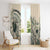 Aloha Hawaii Tapa Window Curtain Summer Green Hawaiian Ipu - Polynesian Pride