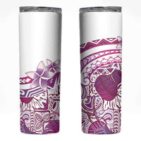 Aloha Hawaii Tapa Skinny Tumbler Vibrant Fuchsia Hawaiian Ipu LT7 Fuchsia - Polynesian Pride