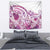 Aloha Hawaii Tapa Tapestry Vibrant Fuchsia Hawaiian Ipu - Polynesian Pride