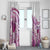 Aloha Hawaii Tapa Window Curtain Vibrant Fuchsia Hawaiian Ipu - Polynesian Pride