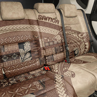 Samoa Mamanu Siapo Mocha Back Car Seat Cover Tatau Malie LT7 - Polynesian Pride