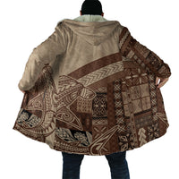 Samoa Mamanu Siapo Mocha Cloak Tatau Malie LT7 - Polynesian Pride
