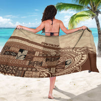 Samoa Mamanu Siapo Mocha Sarong Tatau Malie LT7 - Polynesian Pride