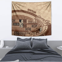 Samoa Mamanu Siapo Mocha Tapestry Tatau Malie LT7 - Polynesian Pride