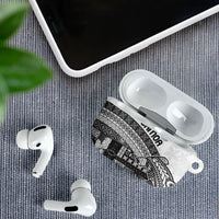Samoa Mamanu Siapo Classic Black AirPods Case Tatau Malie LT7 - Polynesian Pride