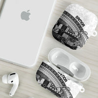 Samoa Mamanu Siapo Classic Black AirPods Case Tatau Malie LT7 - Polynesian Pride