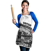Samoa Mamanu Siapo Classic Black Apron Tatau Malie LT7 - Polynesian Pride