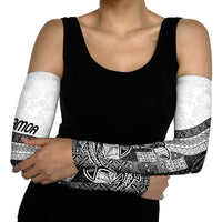 Samoa Mamanu Siapo Classic Black Arm Sleeves Tatau Malie LT7 - Polynesian Pride